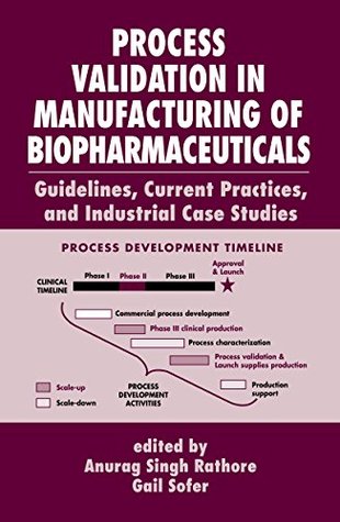 Read online Process Validation in Manufacturing of Biopharmaceuticals: Guidelines, Current Practices, and Industrial Case Studies: 29 (Biotechnology and Bioprocessing) - Gail K. Sofer file in PDF