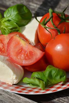 Read online Tomato's and Mozzarella Cheese, for the Love of Food: Blank 150 Page Lined Journal for Your Thoughts, Ideas, and Inspiration - NOT A BOOK file in ePub