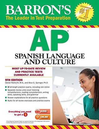 Read Barron's AP Spanish Language and Culture with MP3 CD - Daniel Paolicchi M.A. file in ePub