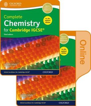 Download Complete Chemistry for Cambridge IGCSE [with eBook Access Code] - RoseMarie Gallagher | ePub