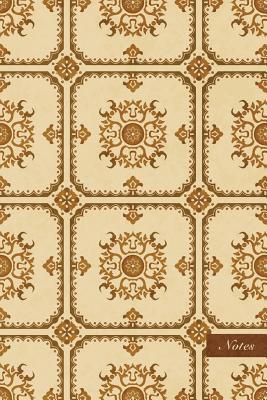 Download Notes: 6x9 Unruled Blank Notebook - Polygon Royal Botanic Garden Spiral Frame Vine Plant - Retro Brown Worn Out Vintage Seamless Pattern Cover. Matte Softcover and Cream Interior Papers. - NOT A BOOK | ePub
