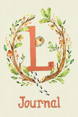 Read online Cute Woodland Critter Journal with Initial: Cute Woodland Hedgehog Journal Initial 'l' - Purple Calico Press file in PDF