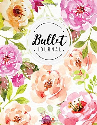 Read online Bullet journal: quarterly planner with blank yearly & monthly calendar, and habit tracker, 120 dot grid & 15 lined pages, 8.5x11in, floral softcover:  large diary journal to write in everyday life -  file in PDF