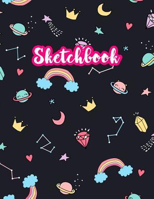 Read Sketchbook: Cute Drawing Note Pad and Sketch Book for Kids, Girls and Adult - Large 8.5 x 11 Matte Cover with White Interior (Perfect for Sketching, Coloring, Watercolor, Mixed Media, Doodling, Write and Draw Journal and Notebook) - Brittany Dixon file in ePub