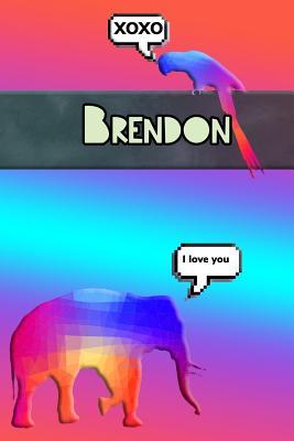 Read online Colorful Jungle Brendon: College Ruled - Composition Book - Diary - Lined Journal - Lauren Savage file in PDF