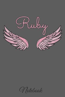 Download Ruby Notebook: A beautiful personalized angel wings soft cover notebook with 100 lined pages in 6x9 inch format. Personal Diary Personalized Journal Customized Journal -  file in ePub