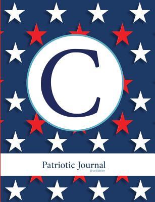 Download C: Patriotic Journal Blue Edition: Monogram Initial Notebook -  | ePub