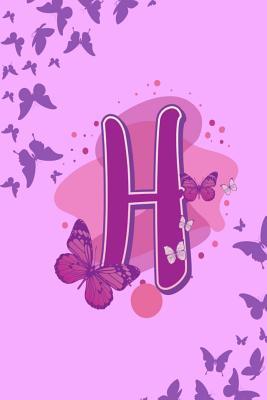 Read H: Letter H Monogram Purple & Pink Butterfly Notebook & Journal - Dream Darling Journals | ePub