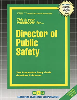 Read online Director of Public Safety: Passbooks Study Guide - Jack Rudman | ePub